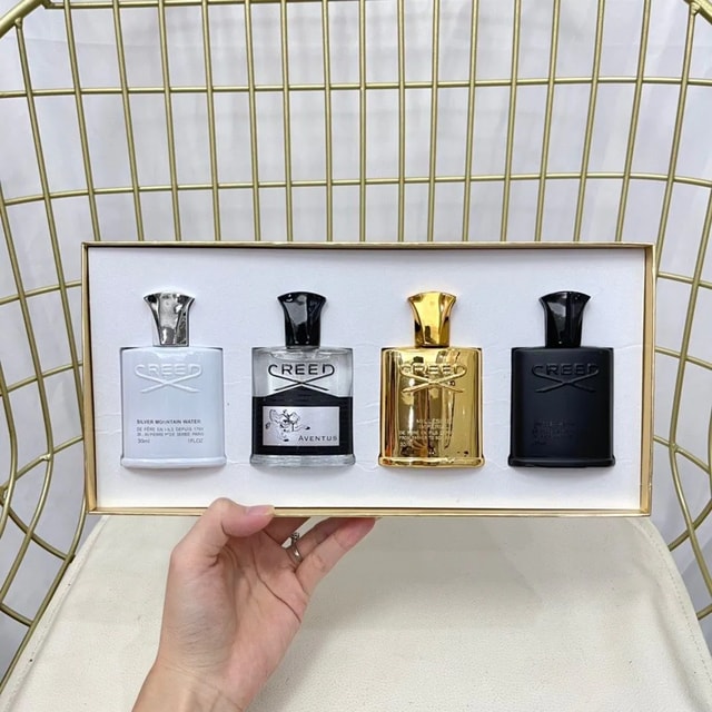Creed Miniature Perfume 4-Piece Gift Set product presentation