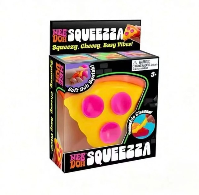 NeeDoh Squeezza product presentation