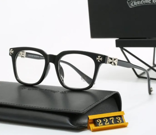 G04 Embellished Square Optical Glasses product presentation
