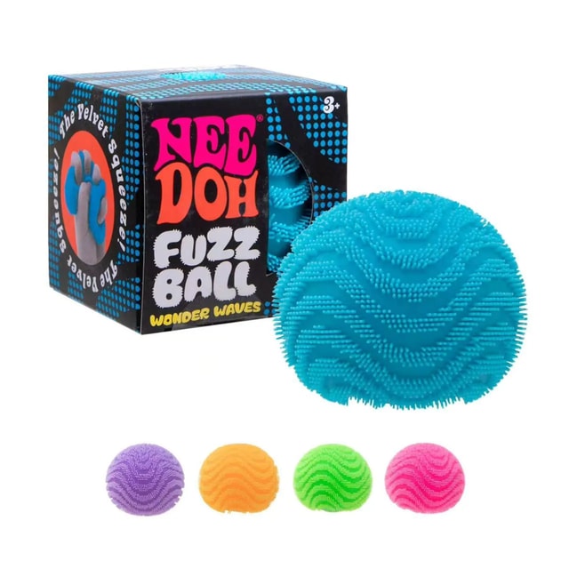 NeeDoh Fuzz Ball product presentation