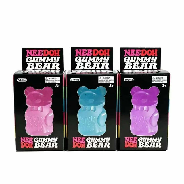 NeeDoh Gummy Bear product presentation