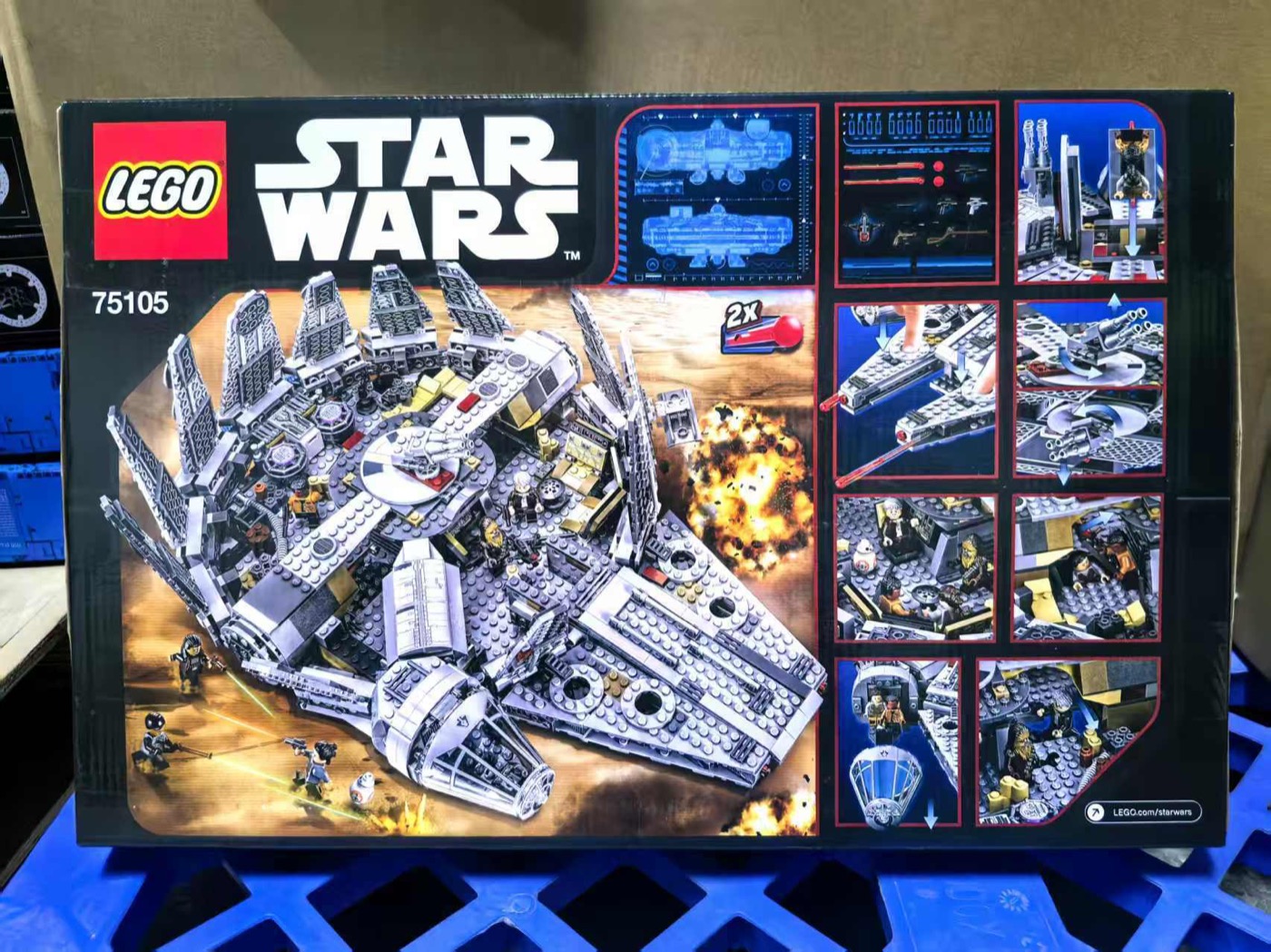 Millennium Falcon product view 1