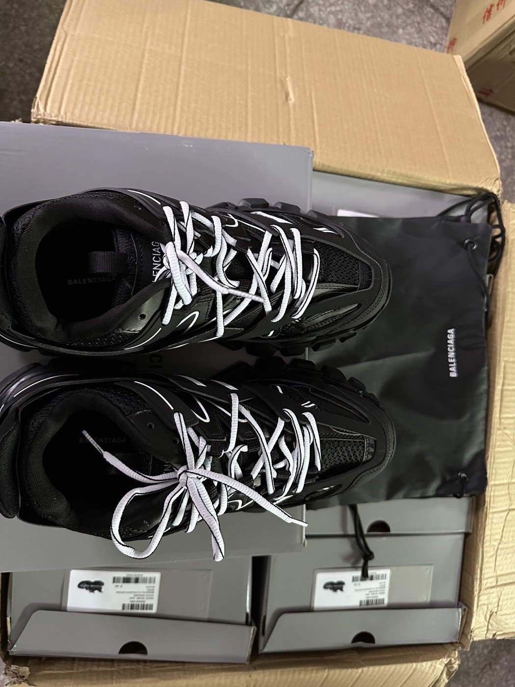 Balenciaga Black Runner Sneakers product view 2