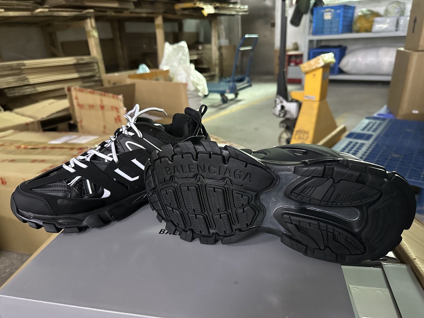 Balenciaga Black Runner Sneakers product view 3
