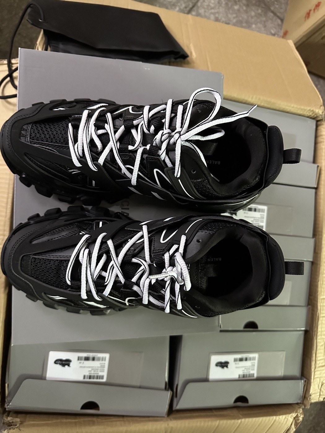 Balenciaga Black Runner Sneakers product view 4