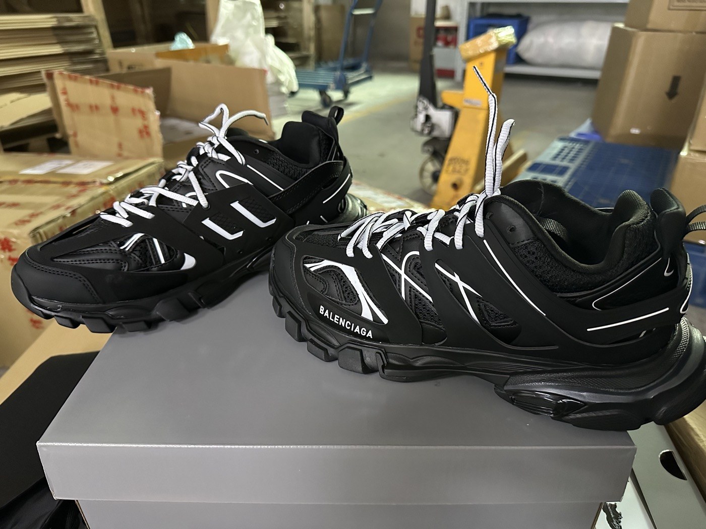 Balenciaga Black Runner Sneakers product view 1