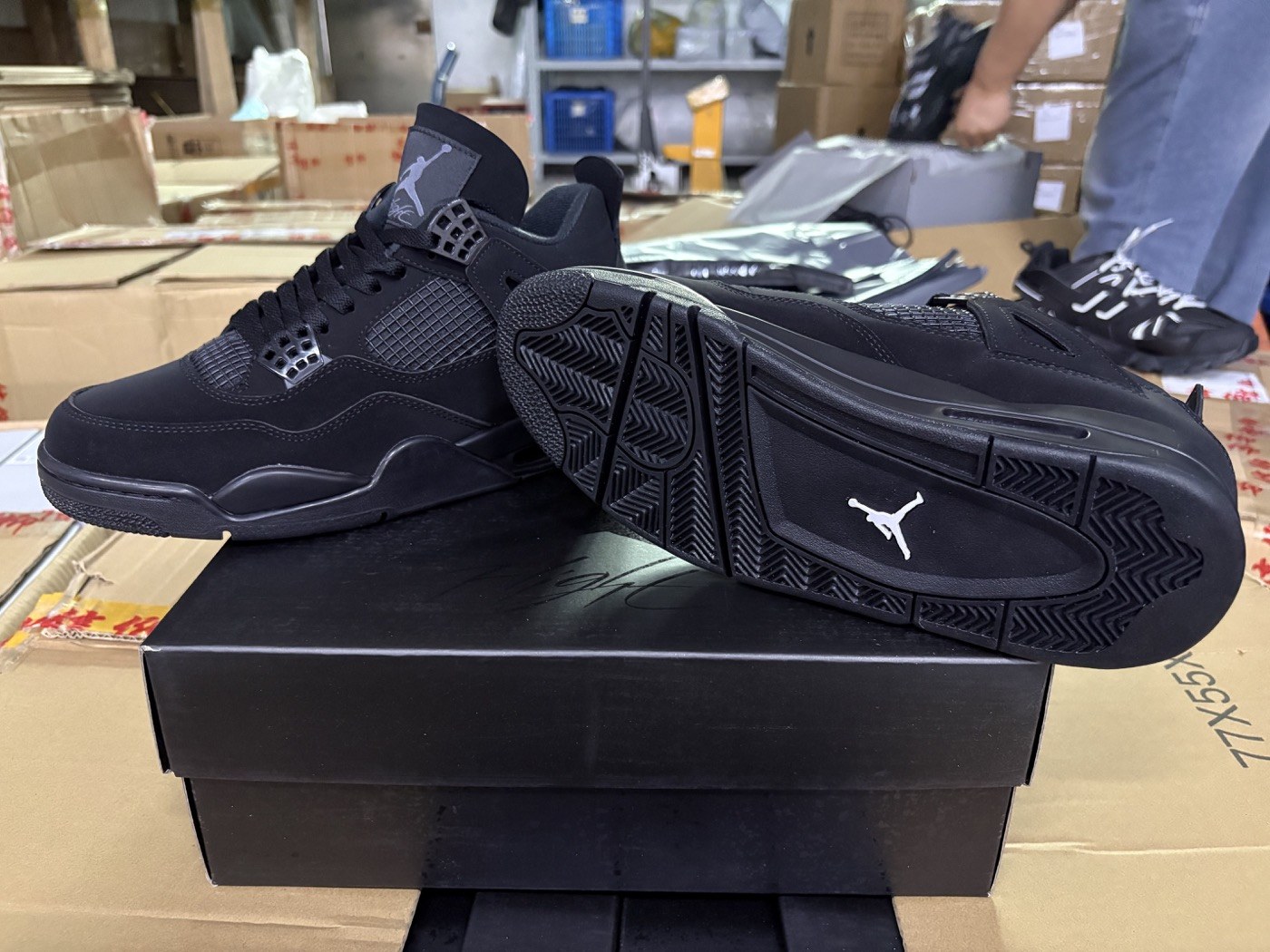 Black Mesh Basketball Sneakers product view 2
