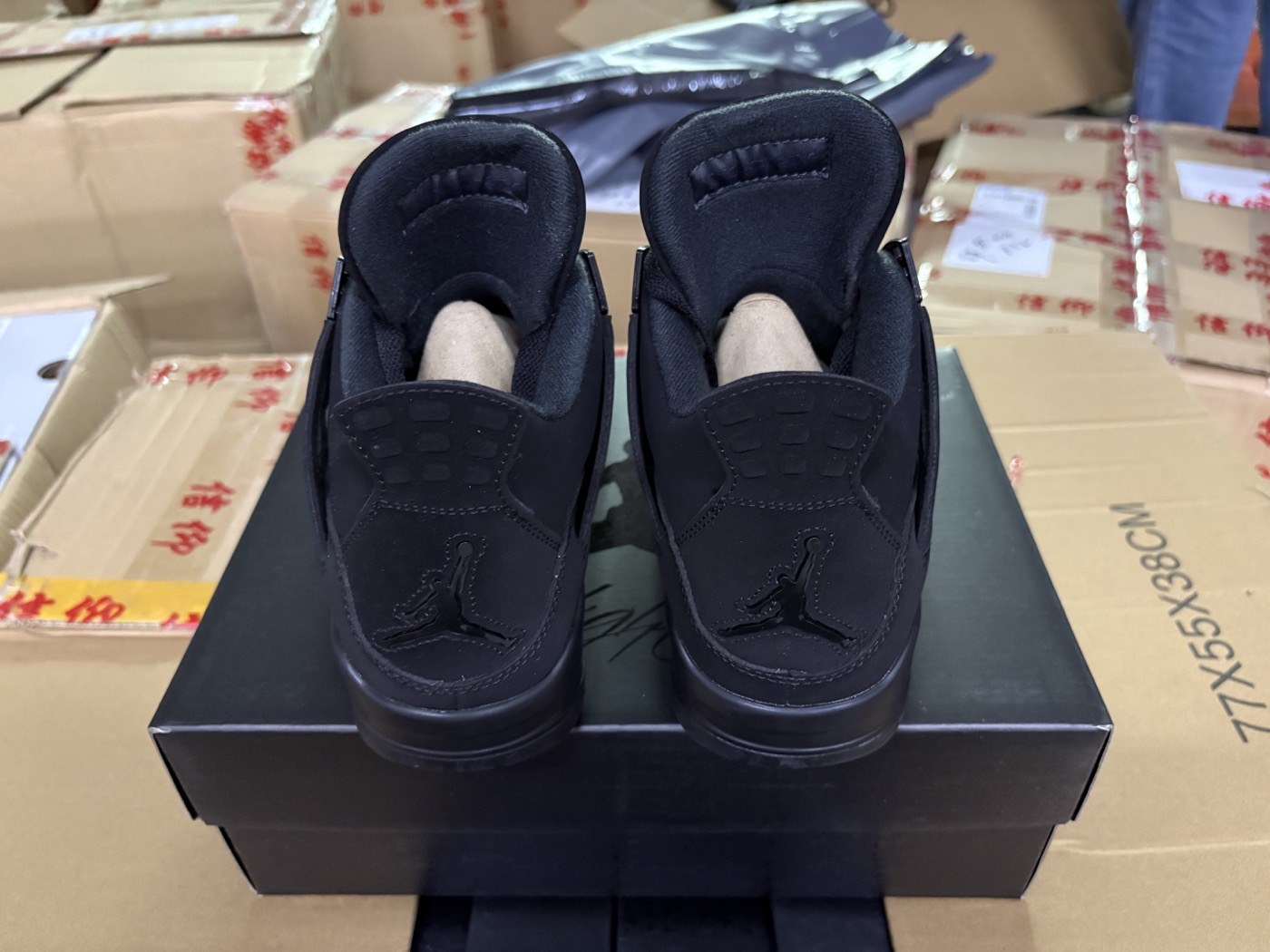 Black Mesh Basketball Sneakers product view 4