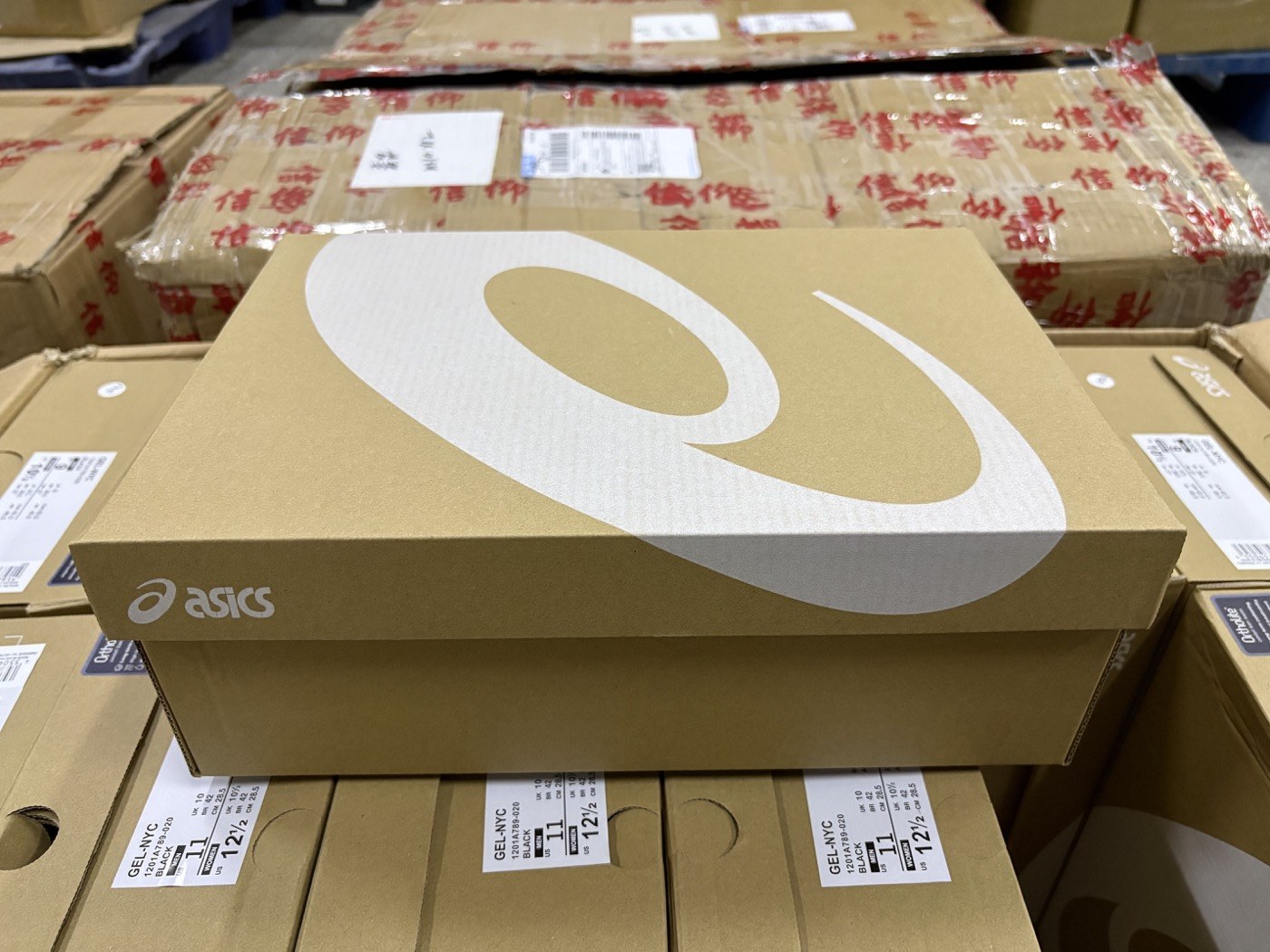 ASICS Black-and-Grey Mesh Running Sneakers product view 7