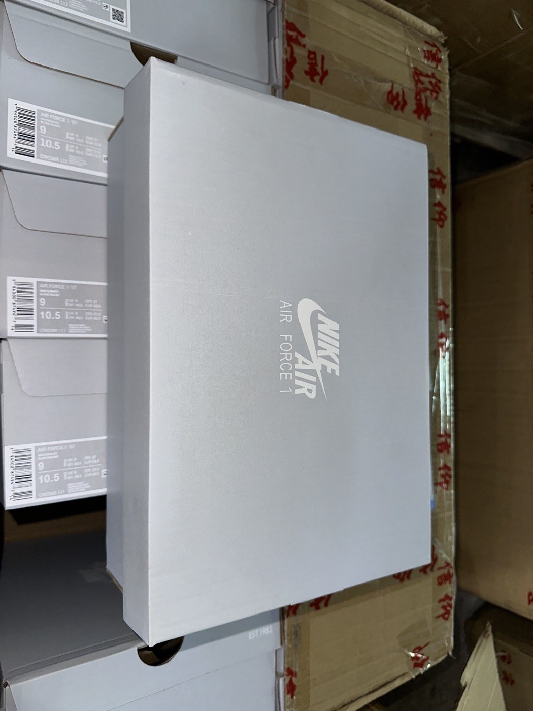Nike Air Force 1 Triple White Sneakers product view 2