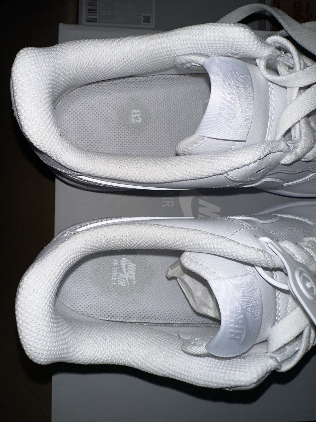 Nike Air Force 1 Triple White Sneakers product view 7