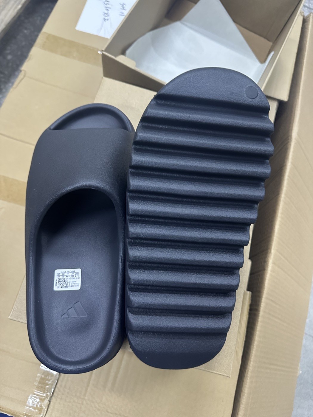 adidas Black Sculpted Slide Sandals product view 4