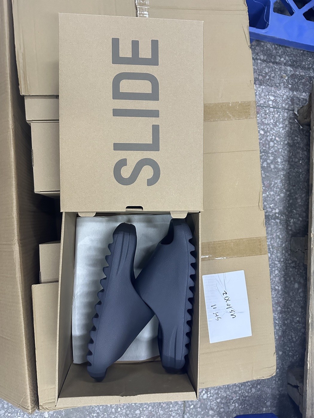 adidas Black Sculpted Slide Sandals product view 5