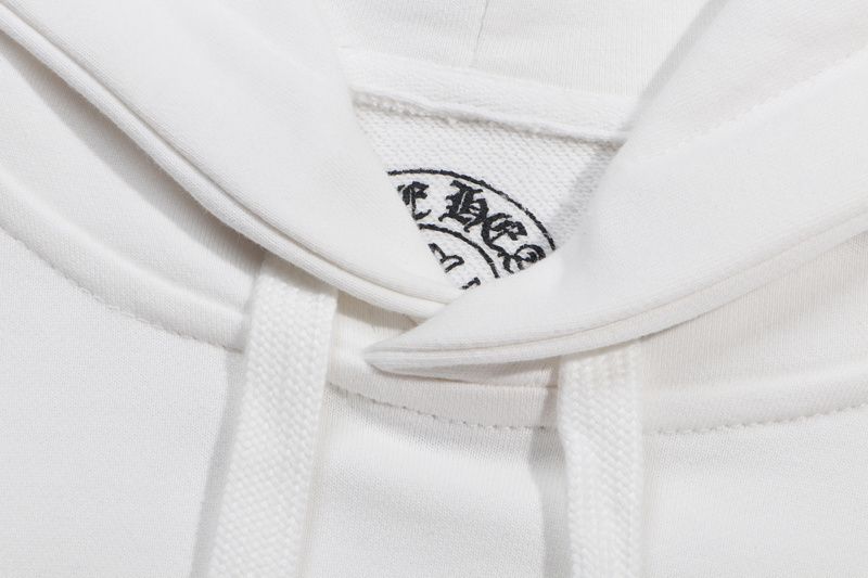 Chrome Hearts Multicolor Cross Hoodie — White product view 6