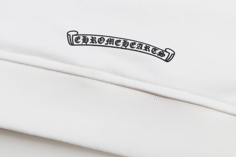 Chrome Hearts Multicolor Cross Hoodie — White product view 9