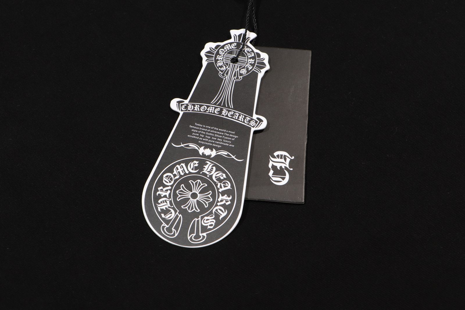 Chrome Hearts Multicolor Cross Long-Sleeve Shirt — Black product view 3