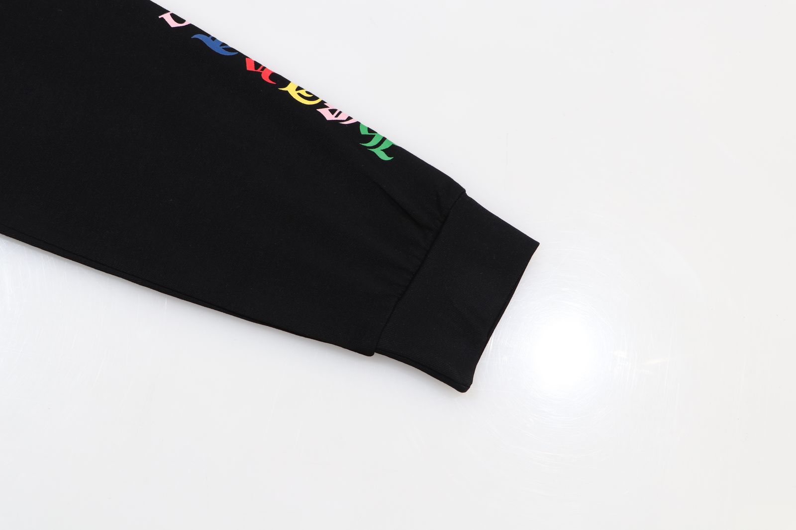 Chrome Hearts Multicolor Cross Long-Sleeve Shirt — Black product view 4