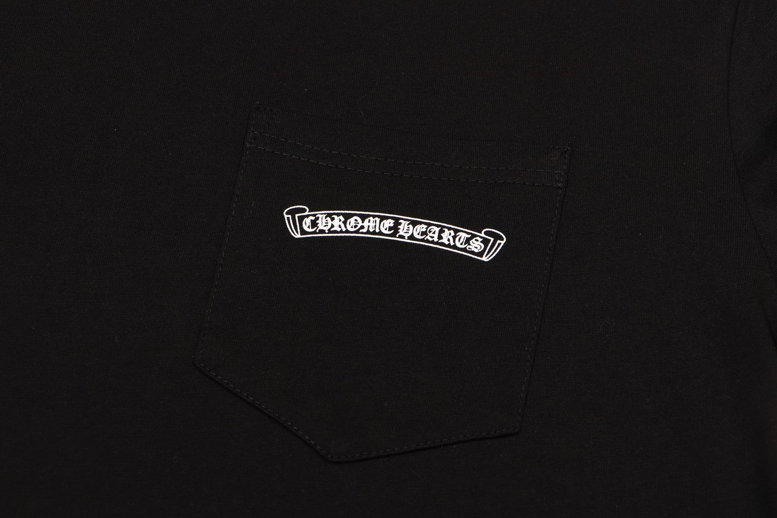 Chrome Hearts Multicolor Cross Long-Sleeve Shirt — Black product view 7