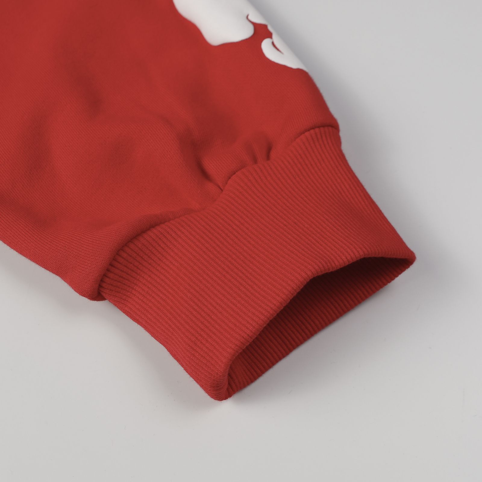 Denim Tears Cotton Wreath Hoodie — Red product view 8