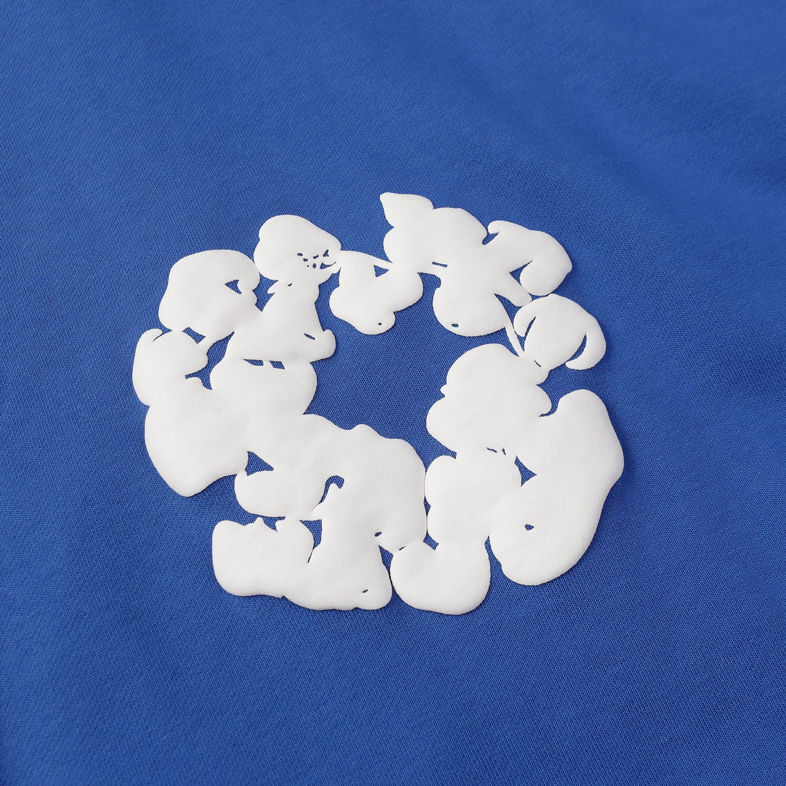 Denim Tears Cotton Wreath Hoodie — Royal Blue product view 10