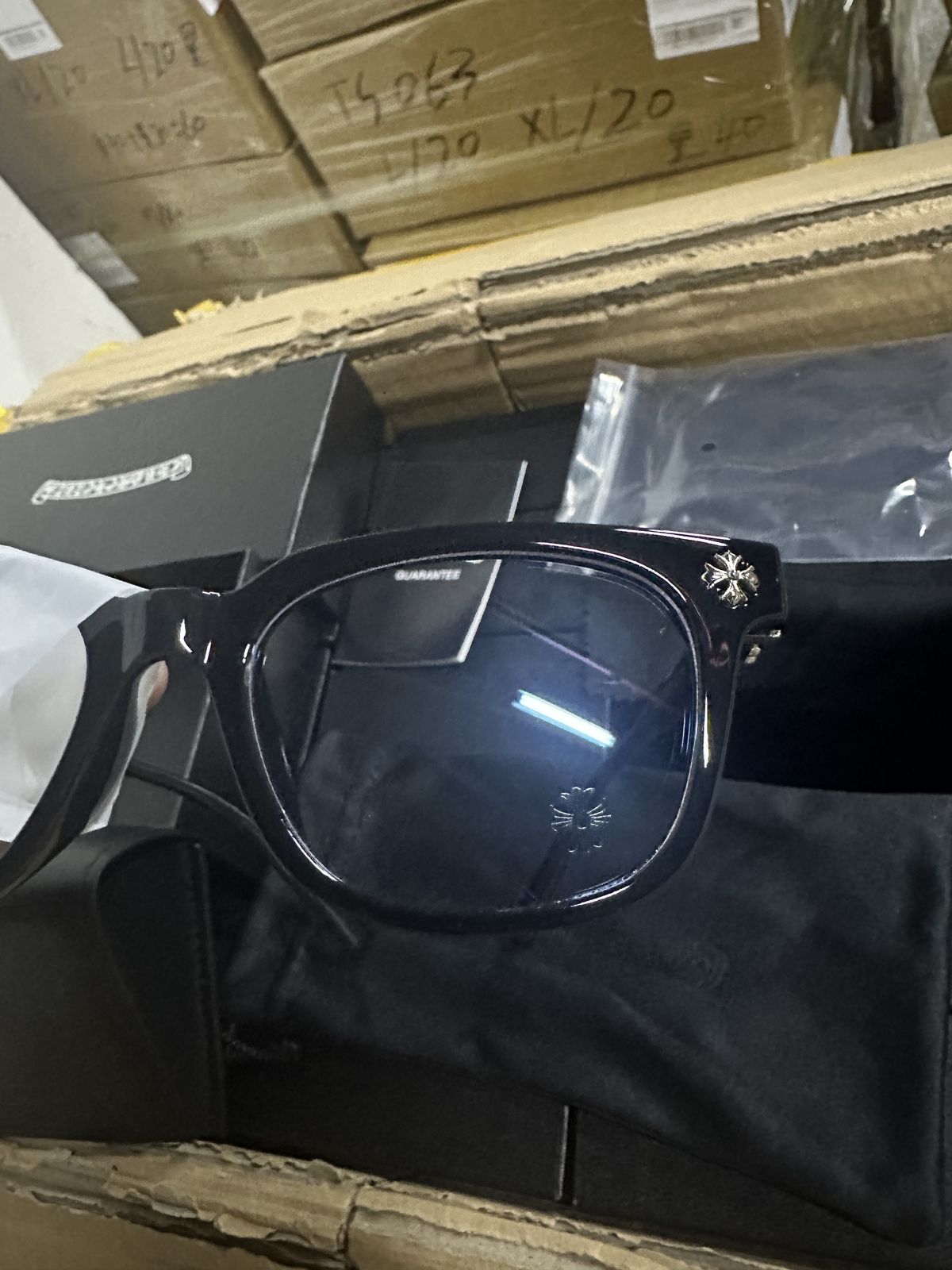 G04 Embellished Square Optical Glasses product view 2