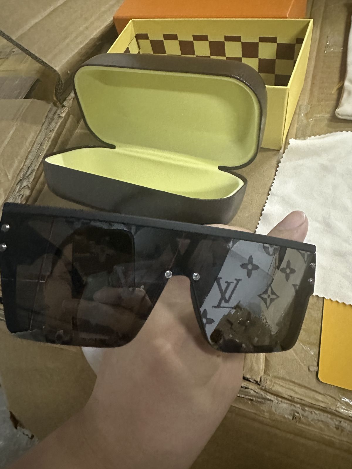 G09 Monogram Shield Sunglasses product view 4