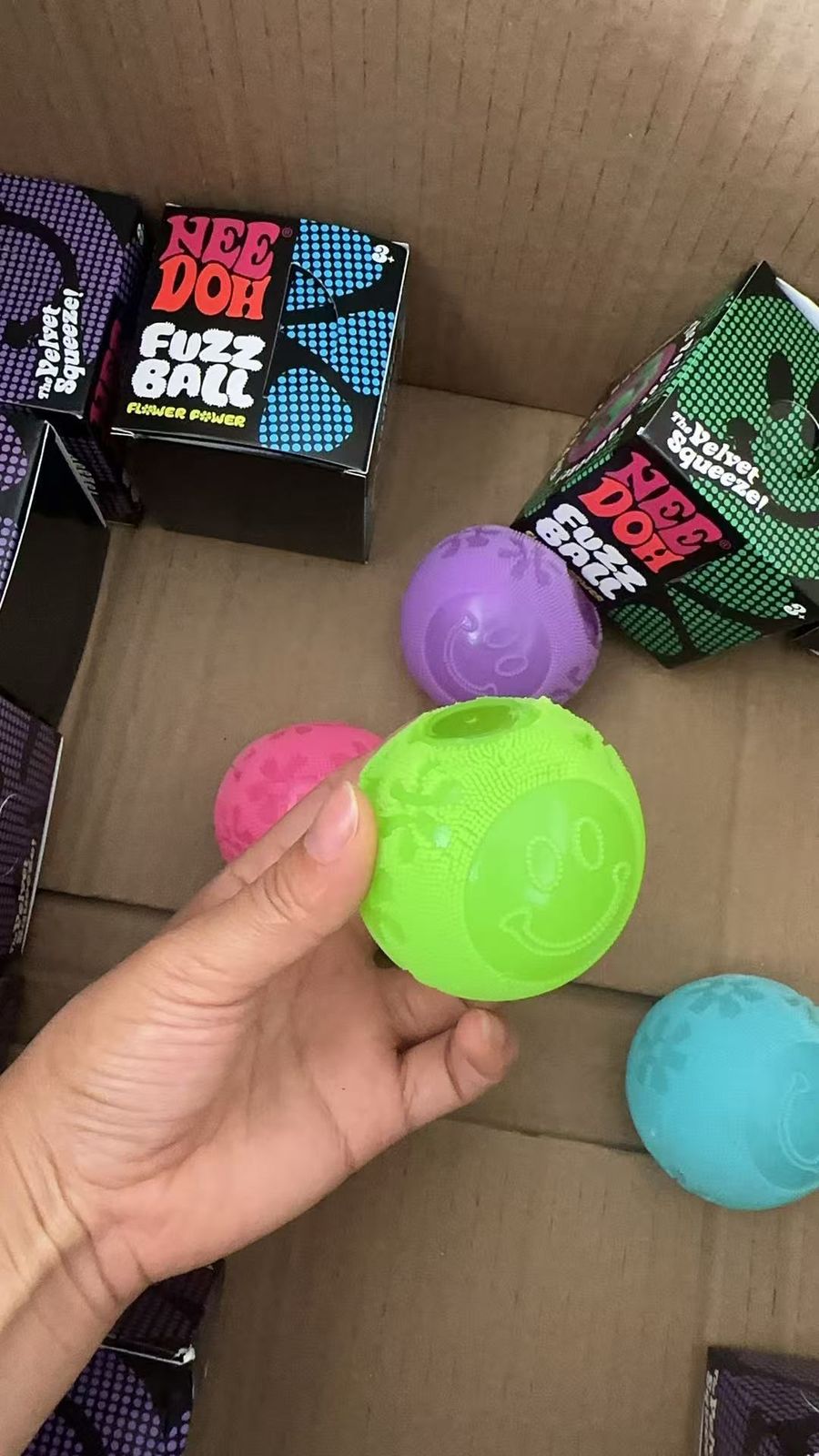NeeDoh Fuzz Ball product view 2