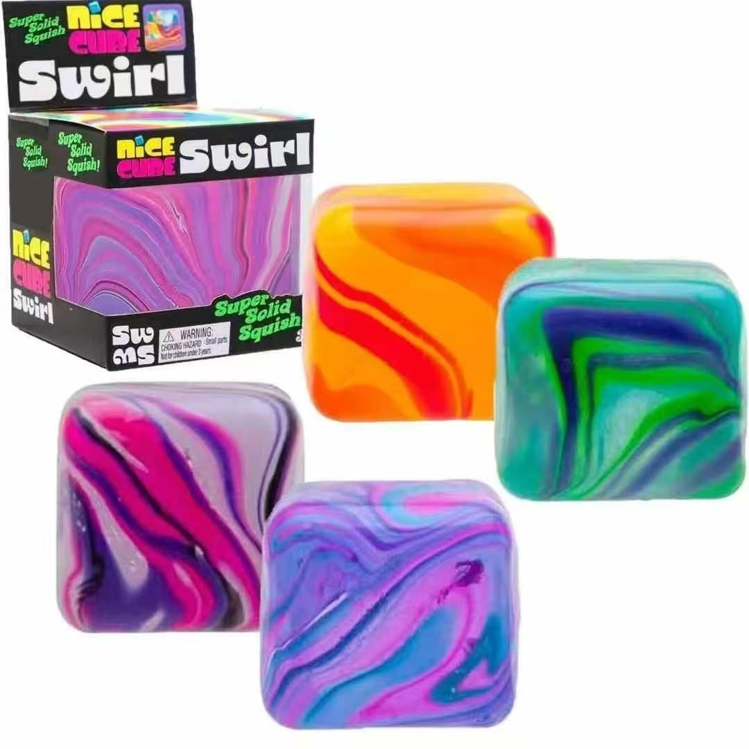 NeeDoh Nice Cube Swirl product view 1