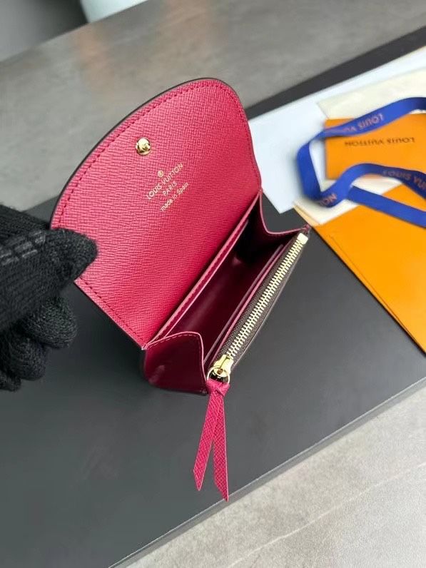 Brown Monogram Compact Coin Purse Q21 product view 7